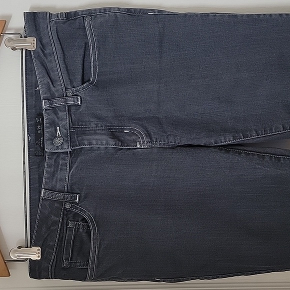 prAna Size 8, Dark Gray with White Stitching Womens Jeans, Excellent Condition - Picture 10 of 12